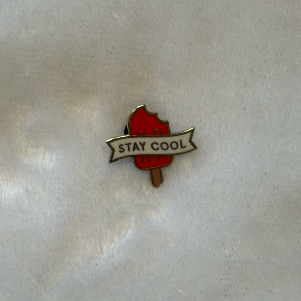 Orange Popsicle Enamel Pin